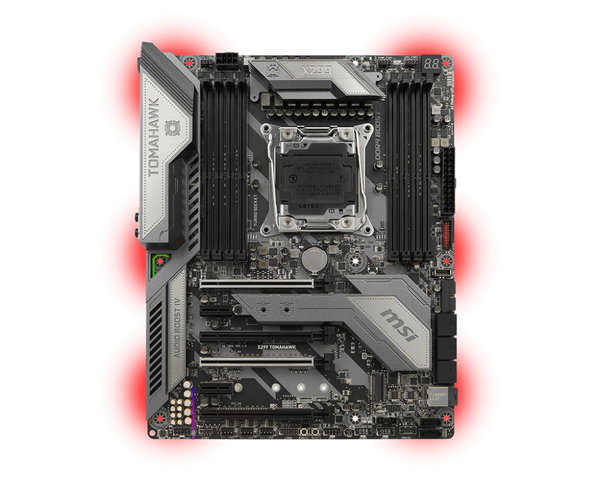 MSI X299 Tomahawk, ATX -emolevy