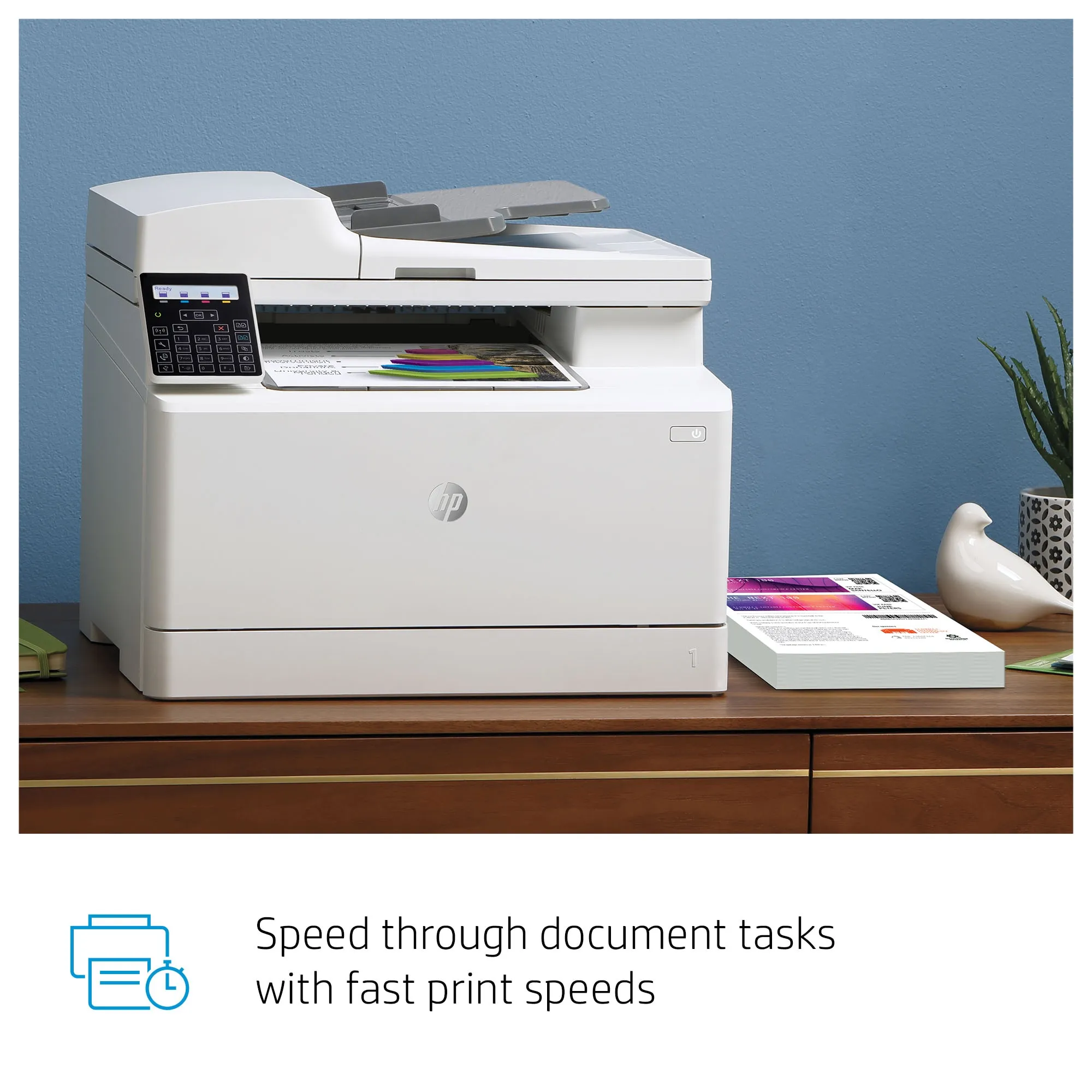 HP Color LaserJet Pro MFP M183fw - Monitoimitulostin - v&auml;ri - laser - 216 x 297 mm (alkuper&auml;inen) - A4/Legal (media) - jopa 16 sivua/min (kopiointi) - jopa 16 s