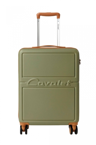 CAVALET Dalby 55 cm Cabin Luggage, Acrylonitrile Butadiene Styrene, Pistachio Green