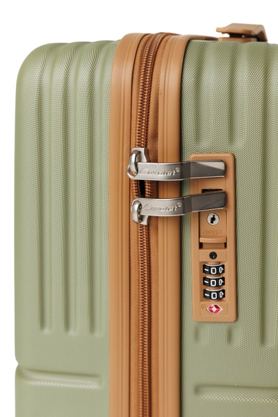 CAVALET Dalby 55 cm Cabin Luggage, Acrylonitrile Butadiene Styrene, Pistachio Green