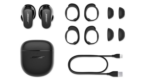 Bose QuietComfort Earbuds II - wireless in-ear headphones, Black