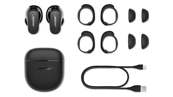 Bose QuietComfort Earbuds II -langattomat nappikuulokkeet, Musta
