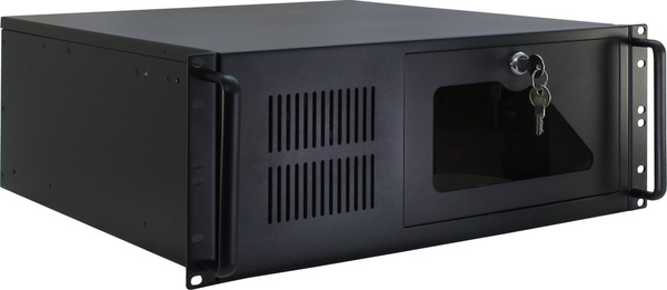 Inter-Tech IPC 4U-4088-S Rackversion ATX Ingen str&oslash;mforsyning Sort