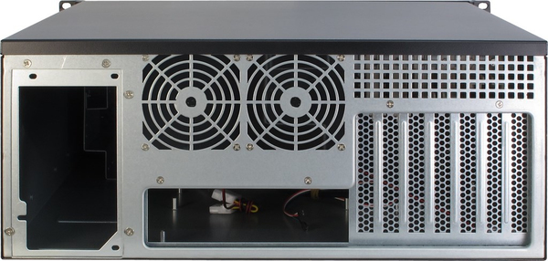 Inter-Tech IPC 4U-4088-S Rackversion ATX Ingen str&oslash;mforsyning Sort