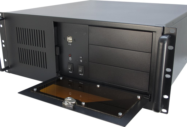 Inter-Tech IPC 4U-4088-S Rackversion ATX Ingen str&oslash;mforsyning Sort