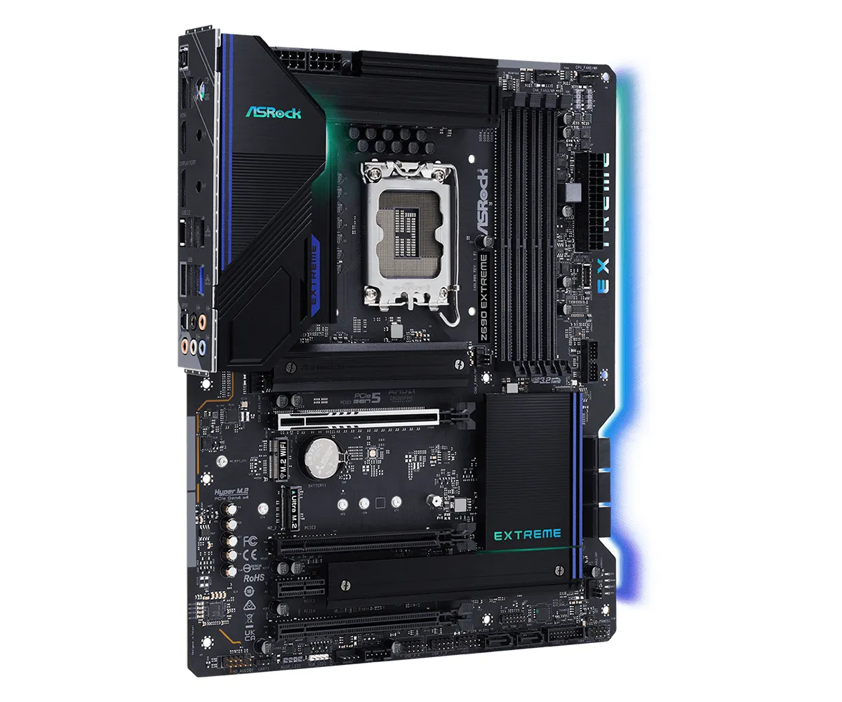 ASRock Z690 Extreme DDR4 ATX - moderkort