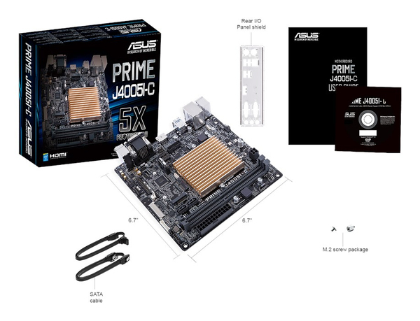 Asus PRIME J4005I-C Mini-ITX - motherboard