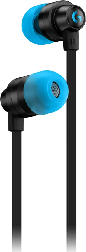 Logitech G333 - gaming earphones with mic, black