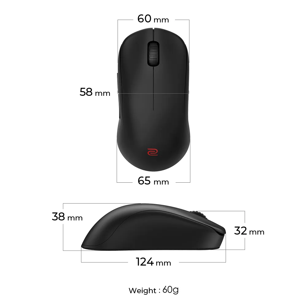BenQ Zowie U2 -wireless gaming mouse