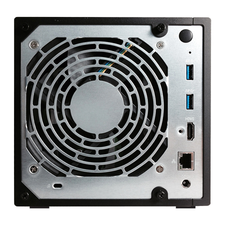 ASUSTOR AS3204T 4 bay NAS Intel Celeron Quad-Core 2GB DDR3L 2GB DDR3L GbE x1 USB 3.0 WoL AES-NI hardware encryption