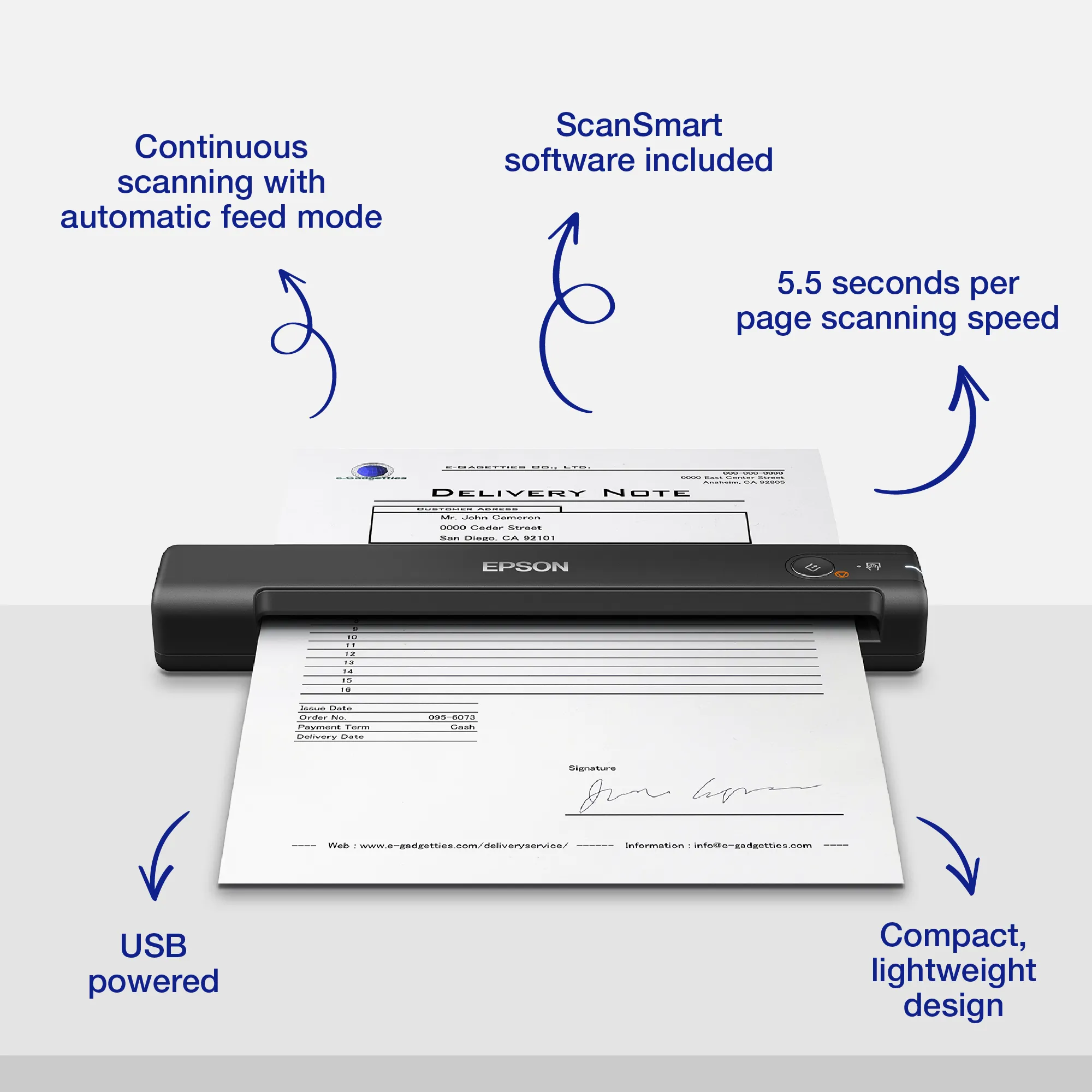 EPSON WORKFORCE ES-50
