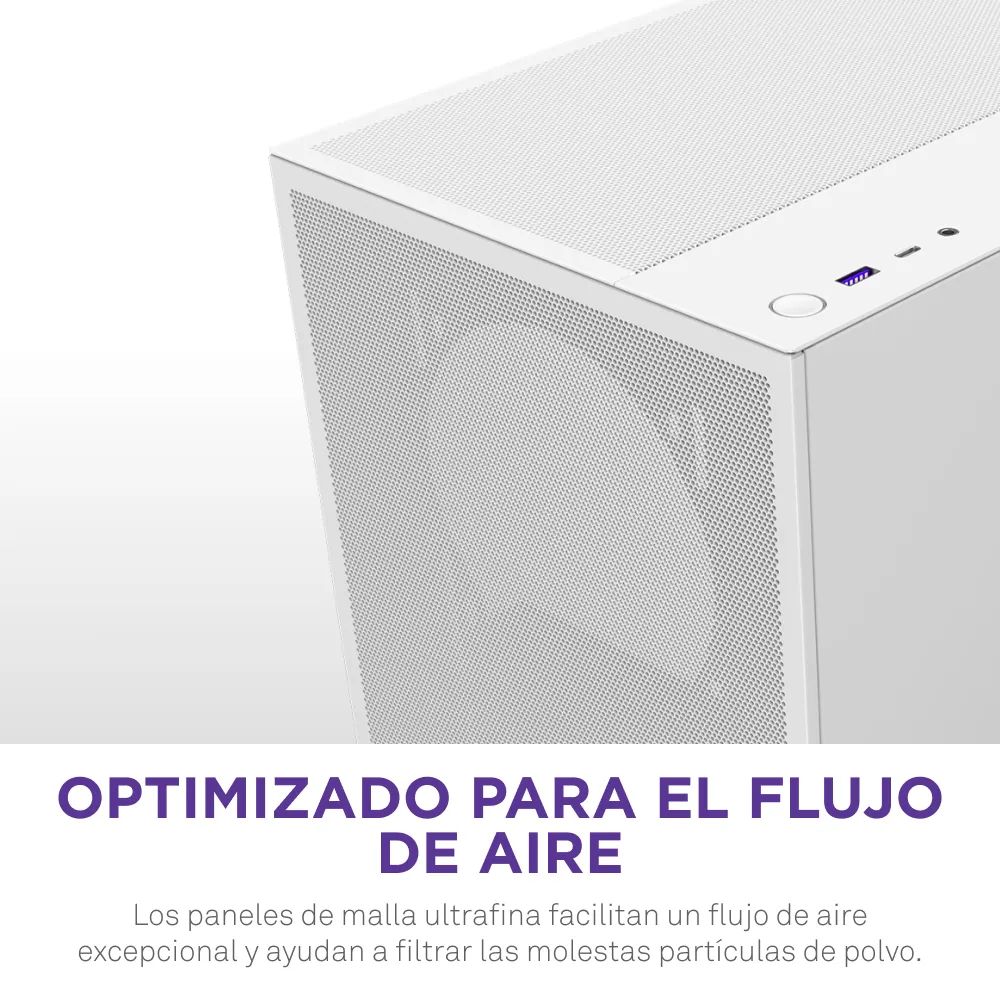 NZXT H5 Flow (2024) - midi tower, white