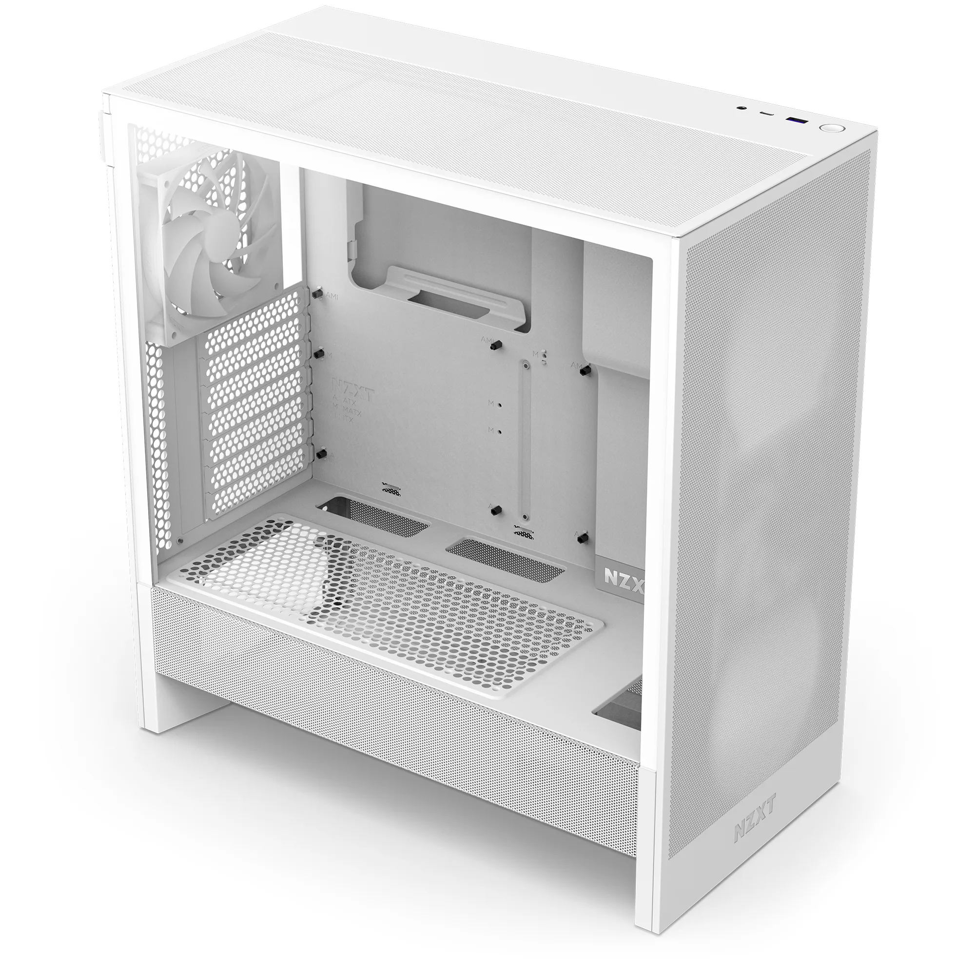 NZXT H5 Flow (2024) - midi tower, white