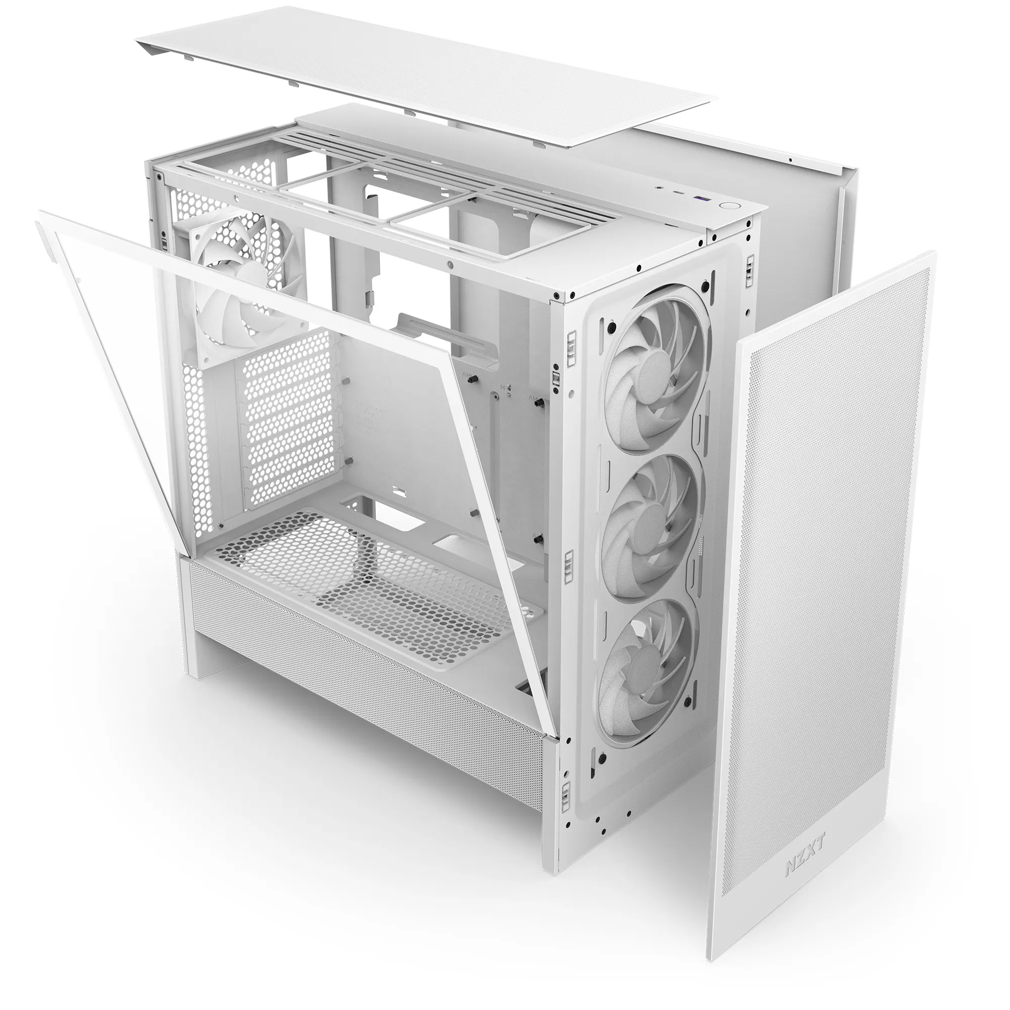 NZXT H5 Flow (2024) - midi tower, white