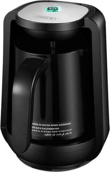 HiBREW CM1179_EU automatisk turkisk kaffebryggare, svart