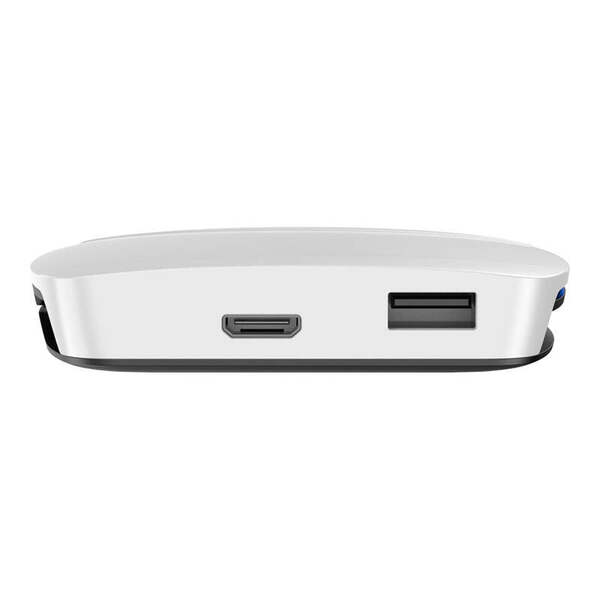 CARLINKIT CPC200-Tbox Ultra HD Wireless CarPlay and Android Auto Artificial Intelligence Box, White
