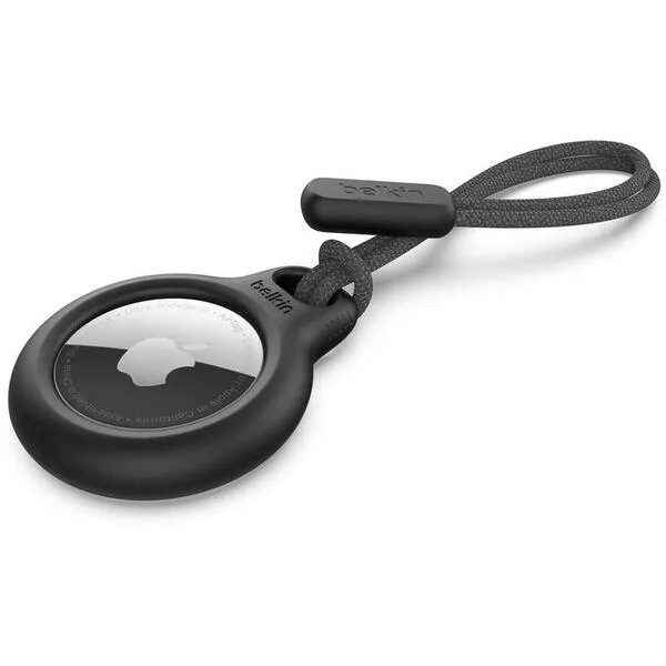 Belkin Secure Holder, AirTag - holder with strap, Black