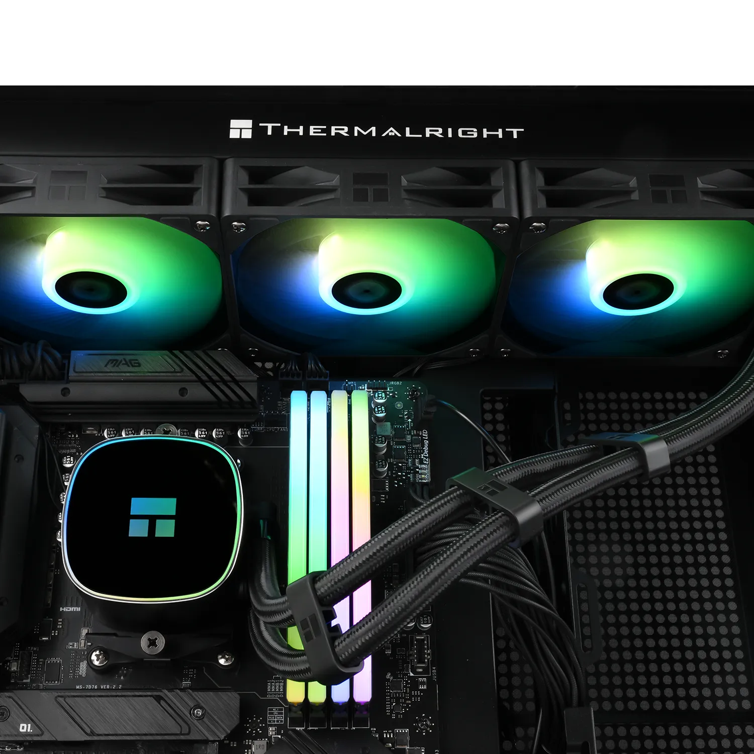 Thermalright Frozen Horizon 360 V2 BLACK ARGB - AIO, 360mm