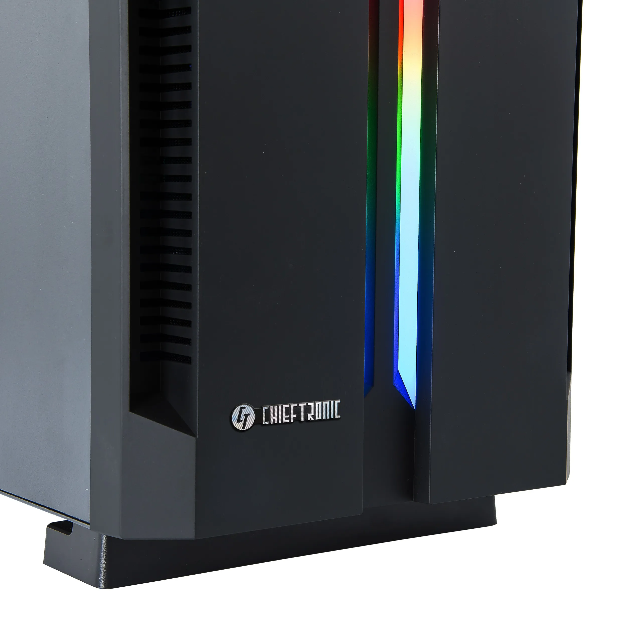 Chieftec GR-01B-OP G1 Midi-Tower Case with RGB lighting, Black