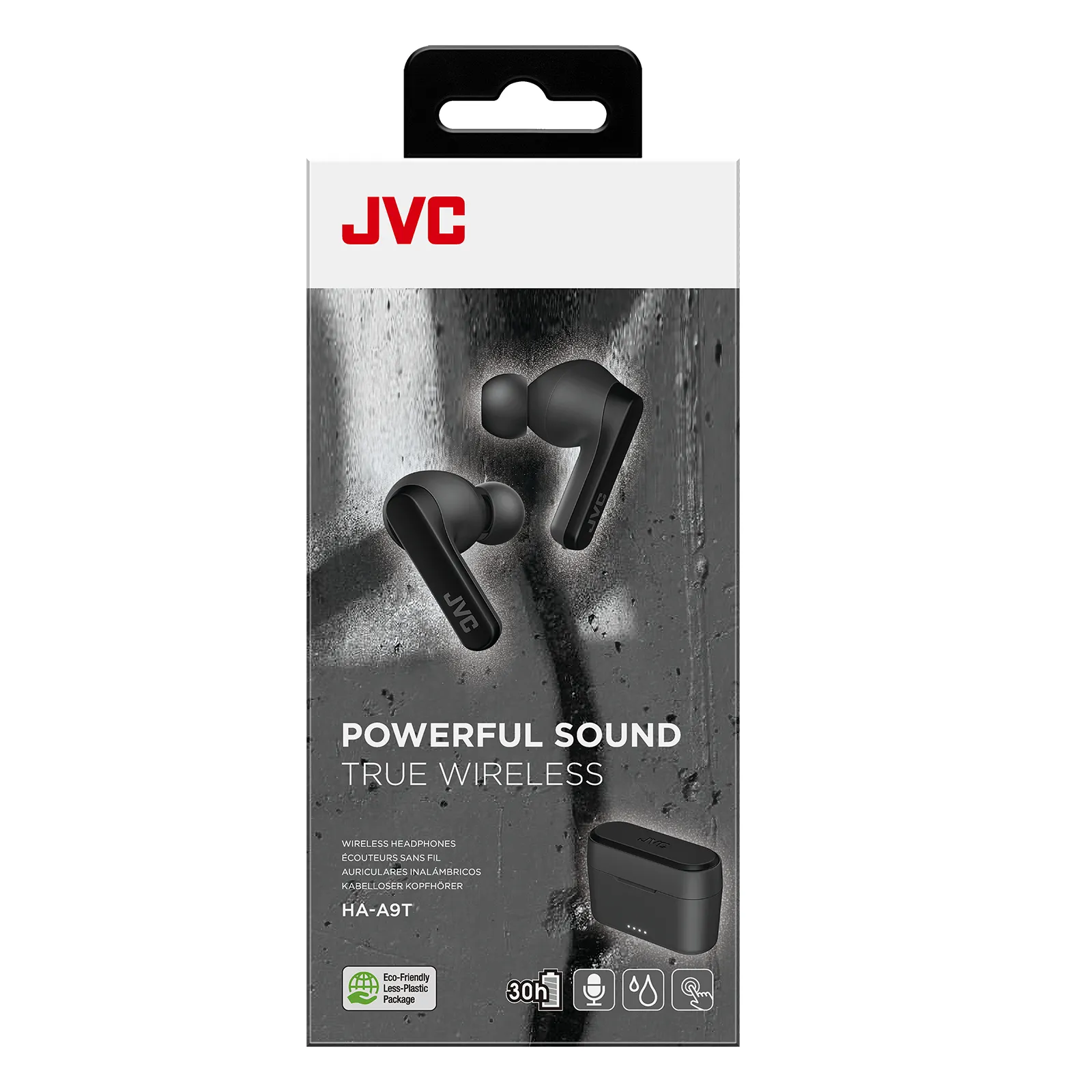 JVC A9T-B-E True Wireless - wireless earbuds, black