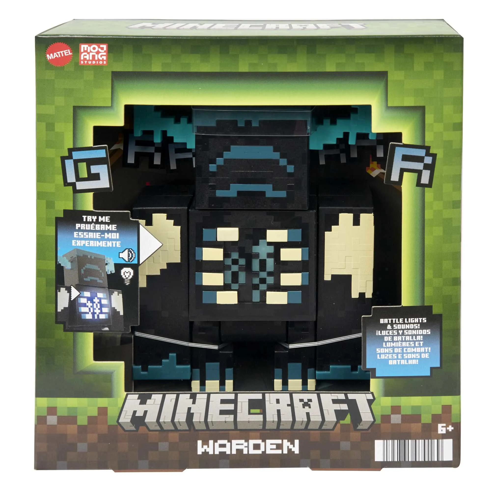 Mattel Minecraft The Warden Game Character