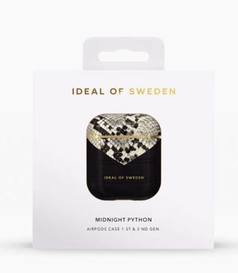 iDEAL OF SWEDEN FASHION CASE AIRPOD 1/2 - GEN. MIDNIGHT PYTHON