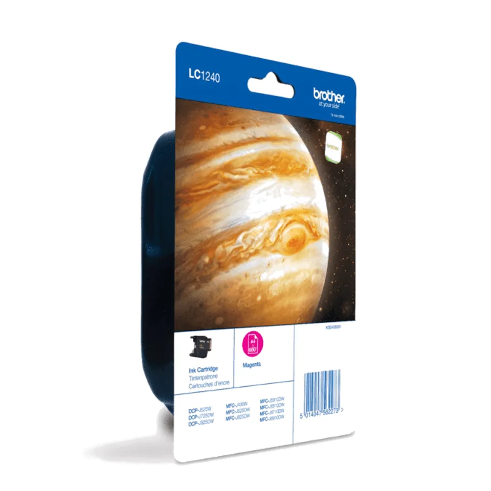 Brother LC1240MBP ink cartridge, 11 ml, Magenta