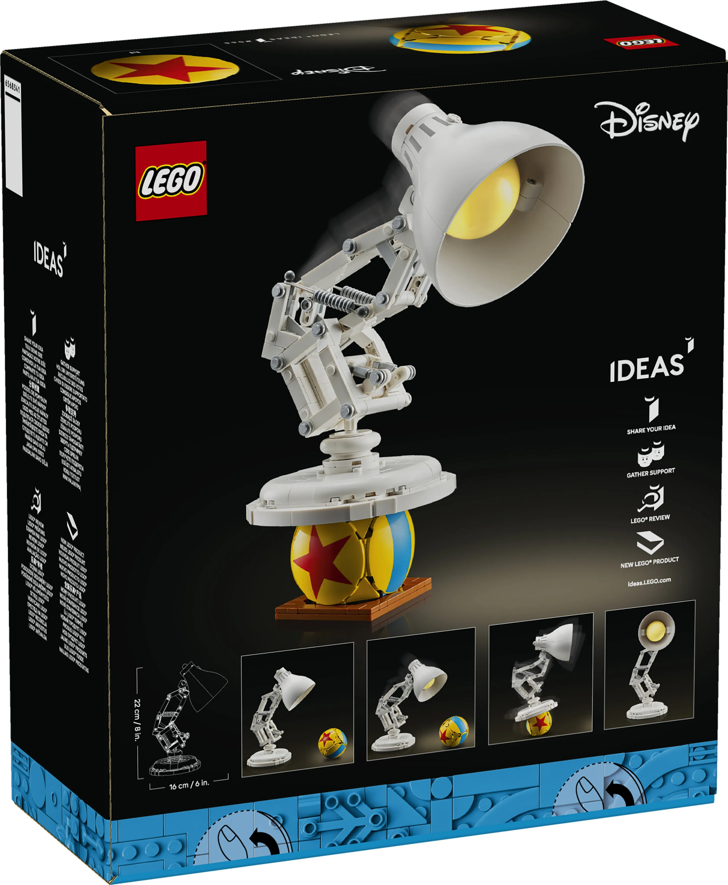 LEGO Ideas Disney Pixar Luxo Jr. 21357