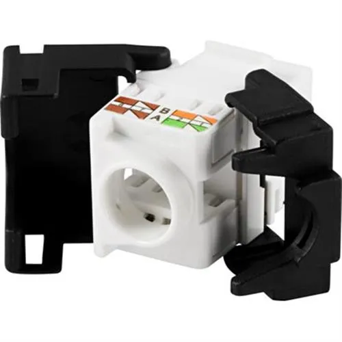 DELTACO UTP Cat6 Keystone kontaktdon, "Tool-free"