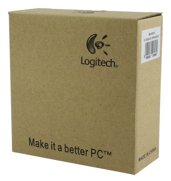 Logitech OEM S-120 Speaker Black - PC-multimediakaiuttimet - 2.3 watt (Kokonais) - musta