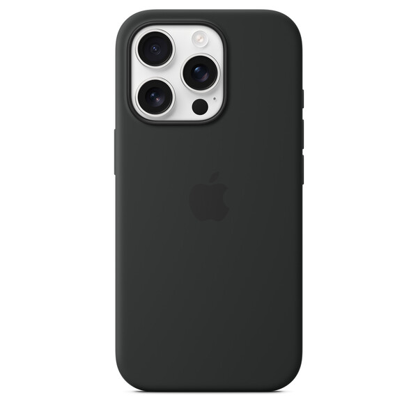 Apple iPhone 16 Pro, MagSafe - silicone case, Black