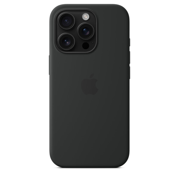 Apple iPhone 16 Pro, MagSafe - silicone case, Black