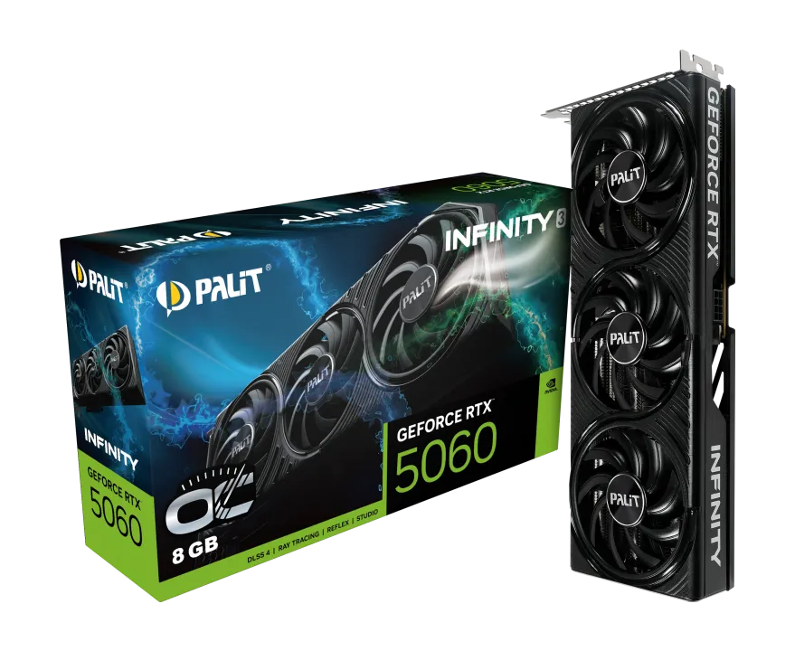 Palit GeForce RTX 5060 Infinity 3 OC 8GB - graphics card