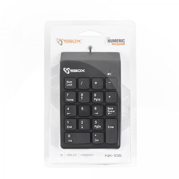 SBOX NUMERON&Auml;PP&Auml;IMIST&Ouml; NUMPAD