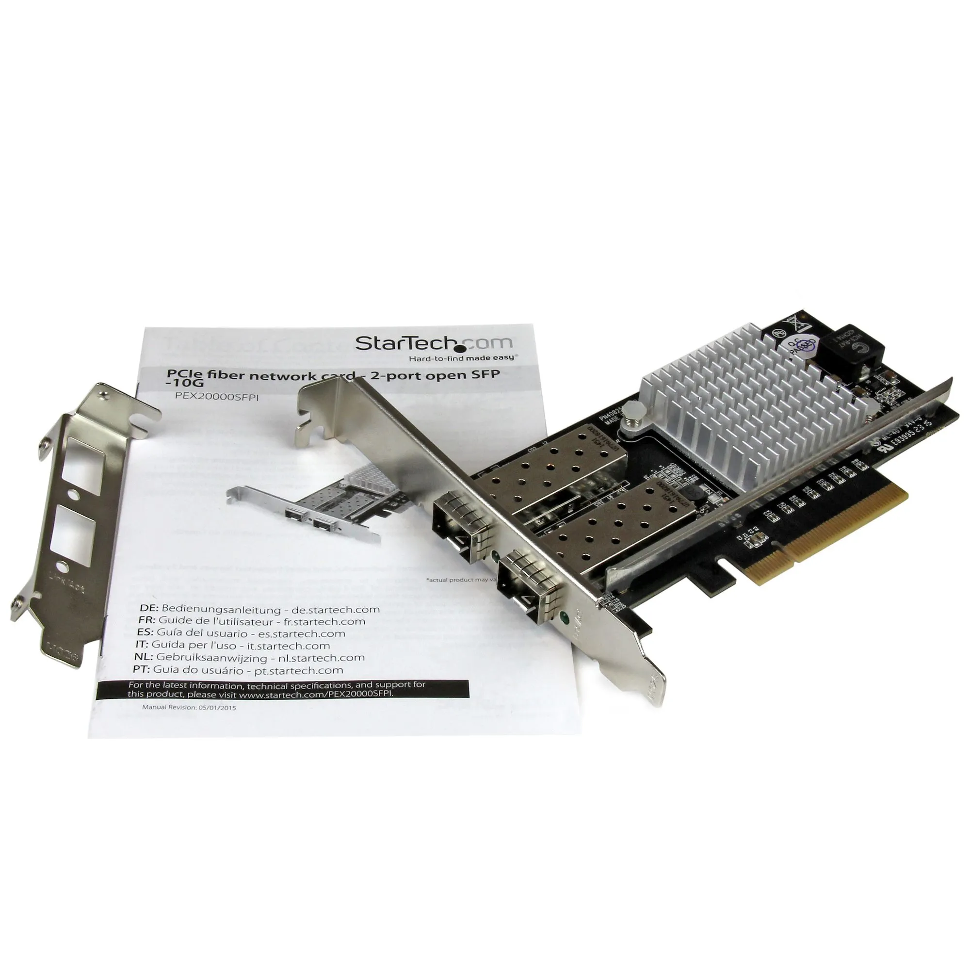 STARTECH.COM 2 Port PCI Express 10G SFP+ Ethernet NIC Card