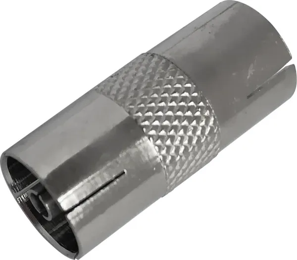 Deltaco IEC female - female - antenna adapter