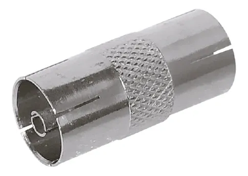 Deltaco IEC female - female - antenna adapter
