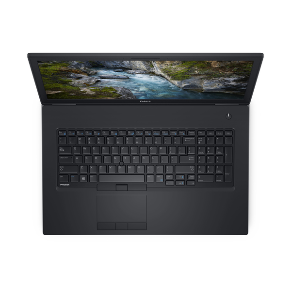 Dell 17.3&quot; Precision 7730, 1TB SSD, Nvidia Quadro P4200, Win 10 Pro - b&auml;rbar dator, svart