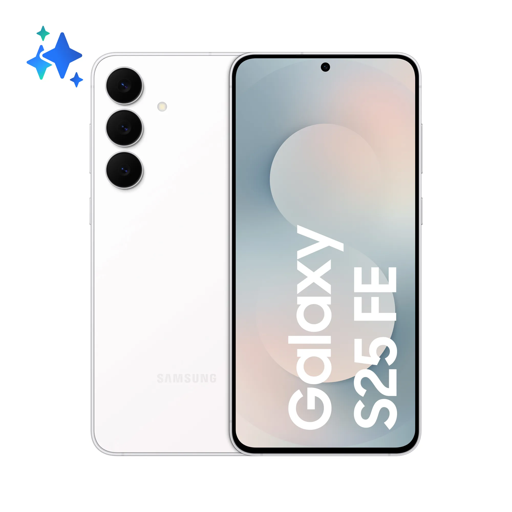 Samsung Galaxy S25 FE 8/256 Gt -puhelin, valkoinen