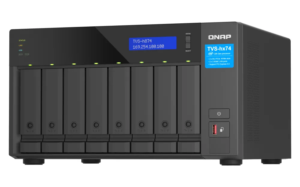 8bay QuTS hero NAS Intel Core i9 16-core
