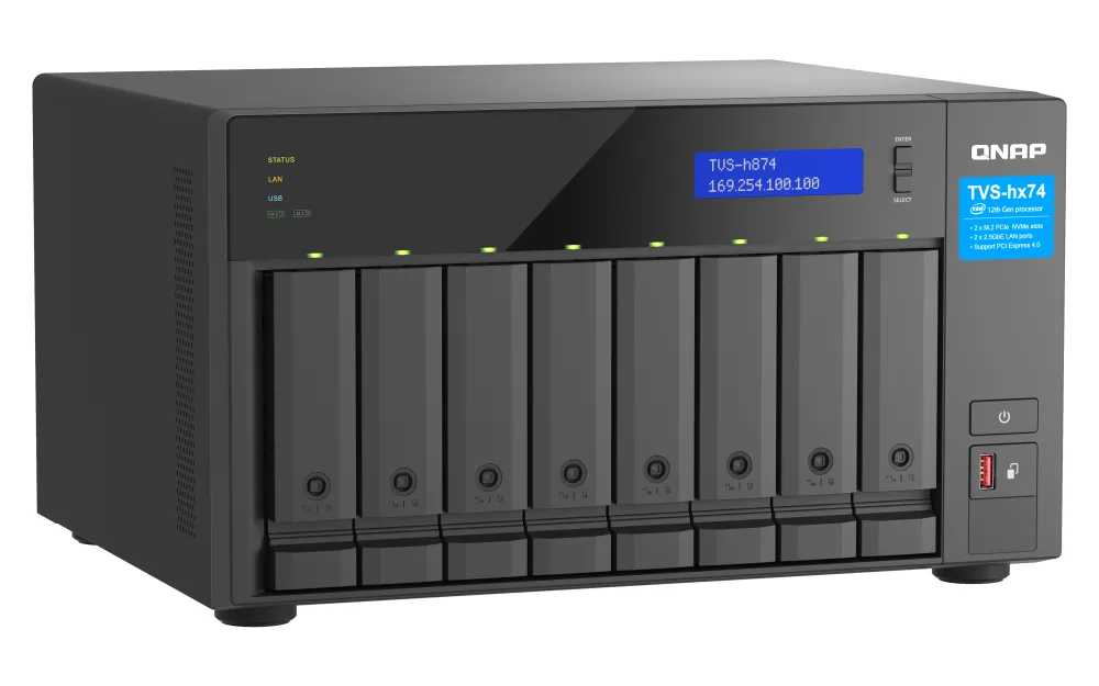 8bay QuTS hero NAS Intel Core i9 16-core