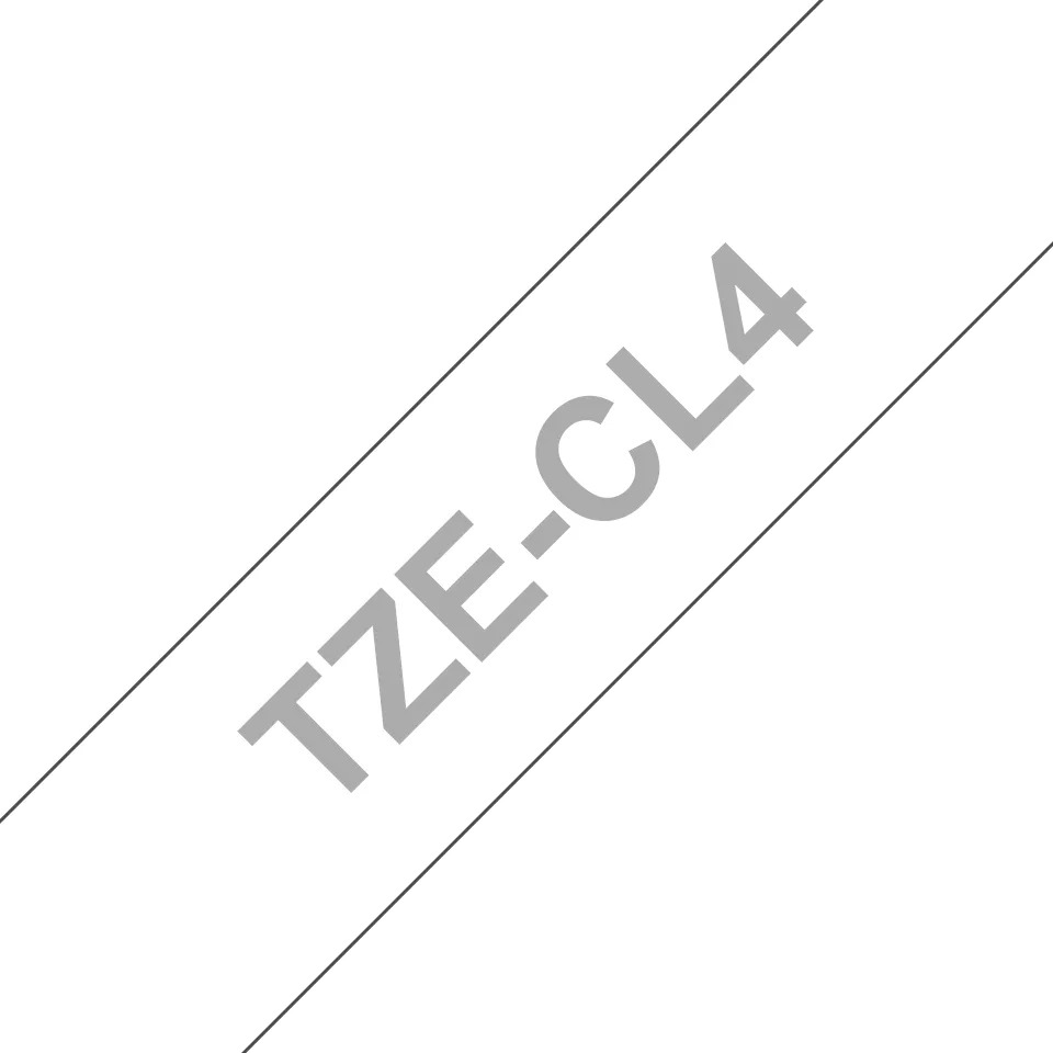 Brother TZeCL4 - Rulla (1,8 cm x 8 m) 1 rulla (rullat) puhdistusteippi malleihin P-Touch PT-3600, D400, D450, D600, D800, E550, P750, P900, P950, P-Touch EDGE P