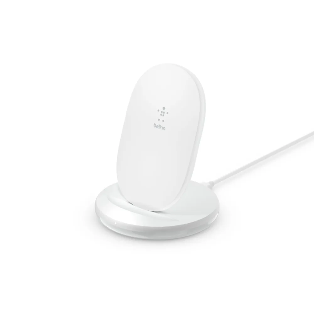BOOST CHARGE Wireless Charging Stand 15W,White