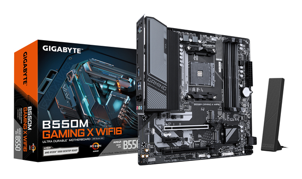 Gigabyte B550M Gaming X WiFi6 AM4 mATX - motherboard