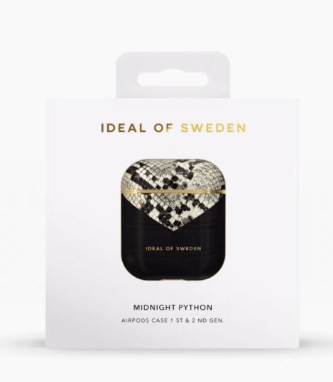 iDEAL OF SWEDEN FASHION CASE AIRPOD 1/2 - GEN. MIDNIGHT PYTHON