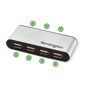 Kensington PocketHub 7 port USB 2.0 EU