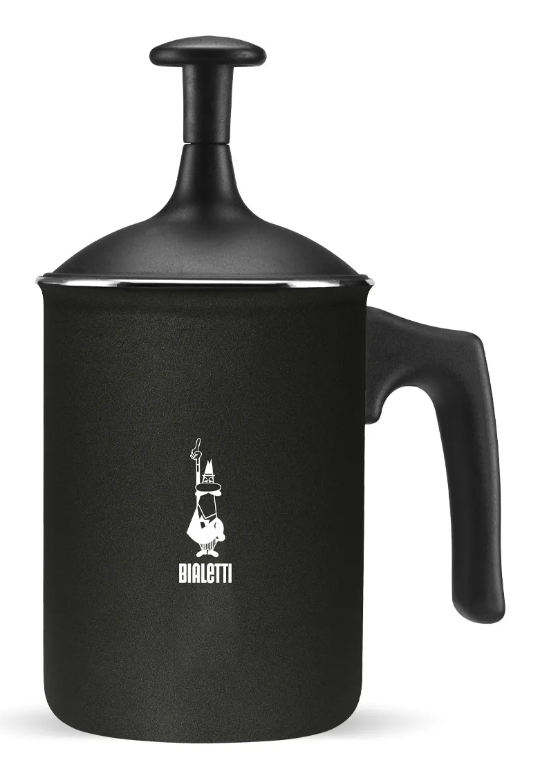 Bialetti Tutto Crema, milk frother (black, for 3 cups)
