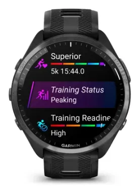 Garmin Forerunner 965 - tr&auml;ningsklocka, svart