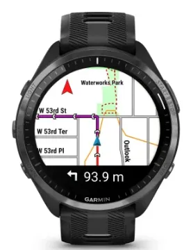 Garmin Forerunner 965 - tr&auml;ningsklocka, svart