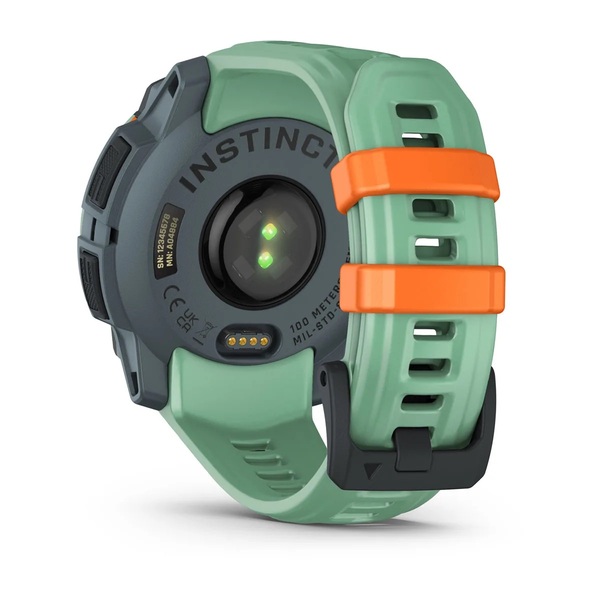 Garmin Instinct 3 45mm AMOLED - träningsklocka, Neo Tropic